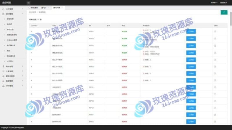 聊聊这套优米娱乐棋类游戏源代码：119个模块+多端+后台+USDT，算不上完美但够实用