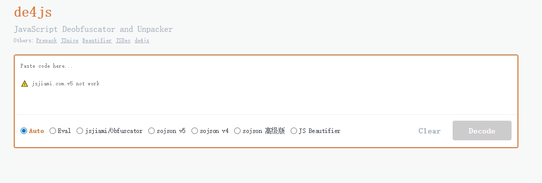 JS 混淆还原工具功能介绍（de4js 实用体验）-