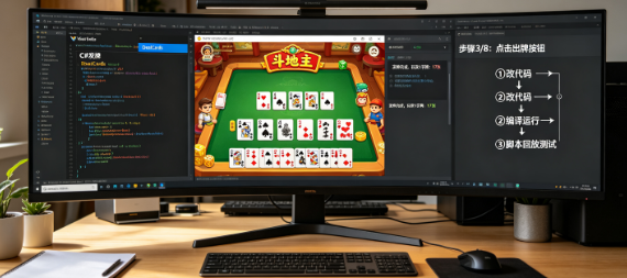 零基础棋牌游戏电脑软件教程:2026新手也能快速上手的完整教学,从第一行代码到跑起来